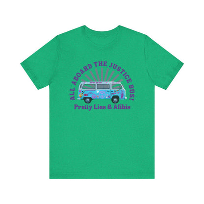 Justice Bus Unisex Jersey Short Sleeve Tee