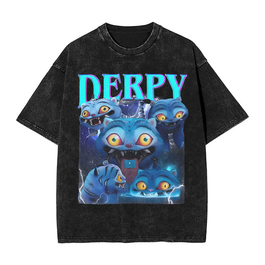 K-Pop Demon Hunters - Derpy Printed T-shirt