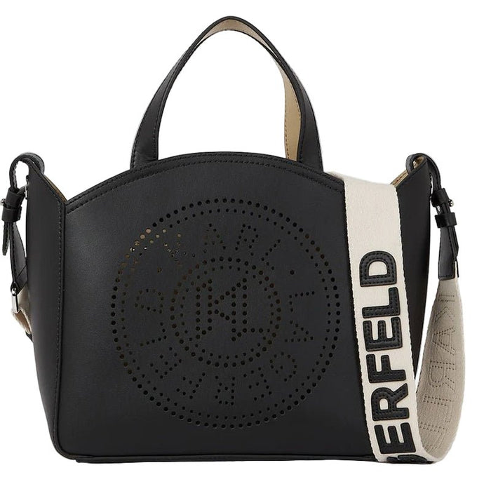 Karl Lagerfeld K/circle Perforated - Shoulderbag - Black - KB1 - Runner
