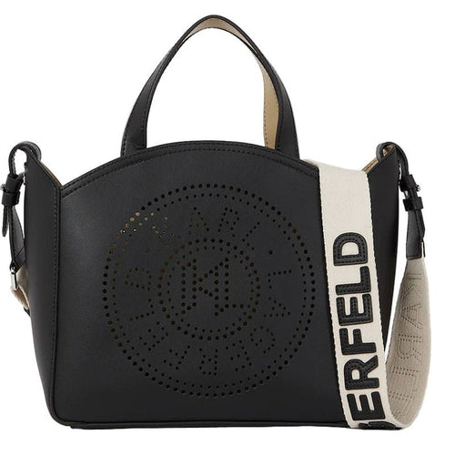 Karl Lagerfeld K/circle Perforated - Shoulderbag - Black - KB1 - Runner