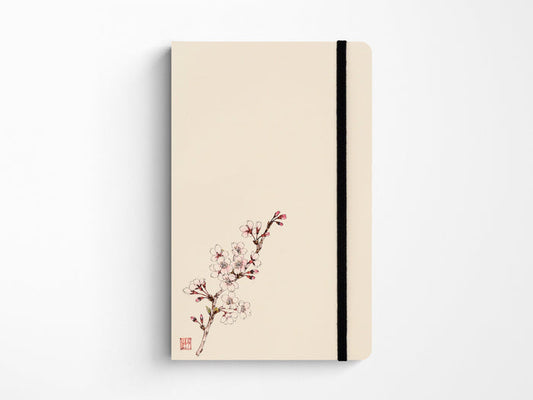 Kashiko Japan Artist Notebook - Cherry Blossom