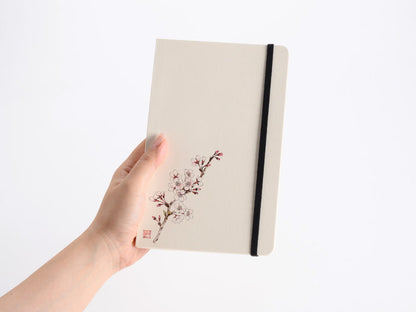 Kashiko Japan Artist Notebook - Cherry Blossom
