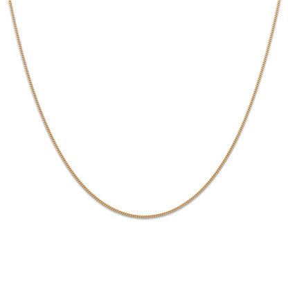 KEDJA Pansar 18k. guld, 40 cm - Mila Silver