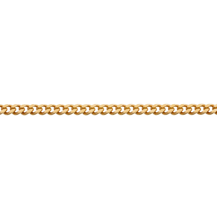 KEDJA Pansar 18k. guld, 40 cm - Mila Silver