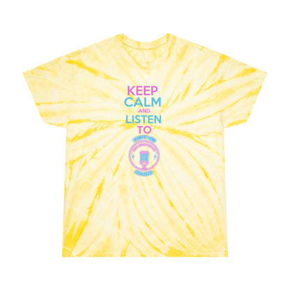 Keep Calm Tie-Dye Tee, Cyclone