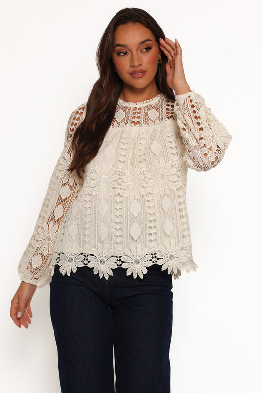 Petal and Pup USA TOPS Kennedy Top - Cream