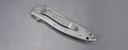 Kershaw Leek Spring Assisted Knife (3" Bead Blast Plain) 1660 - GearBarrel.com