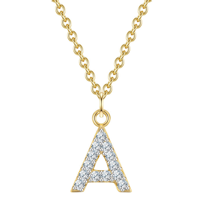 Kette mit Buchstaben A