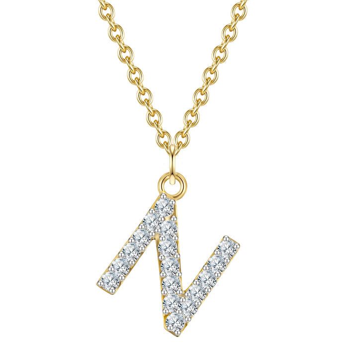 Kette mit Buchstaben N