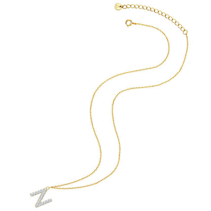 Kette mit Buchstaben N