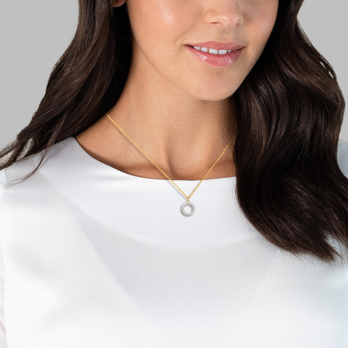 Kette mit Buchstaben O