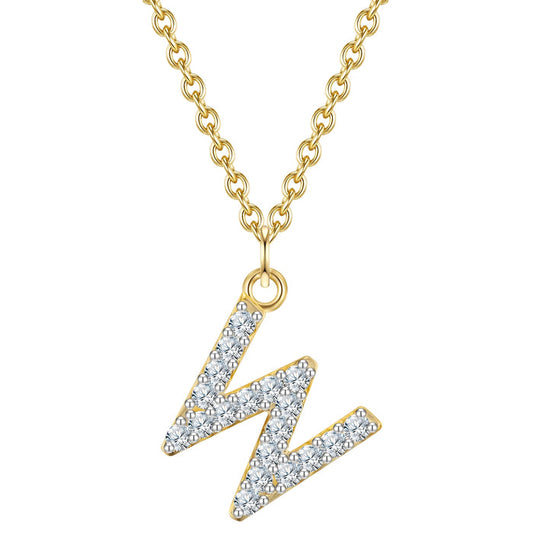 Kette mit Buchstaben W