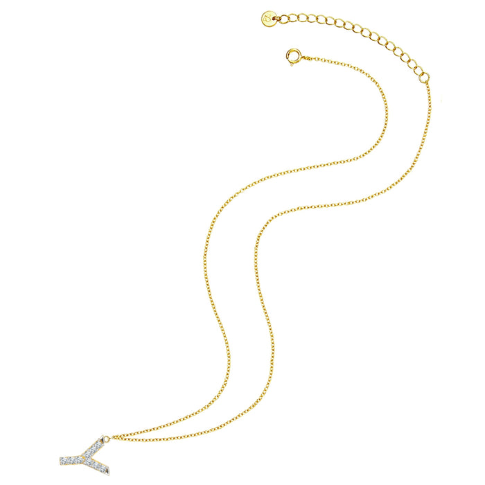Kette mit Buchstaben Y