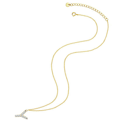 Kette mit Buchstaben Y