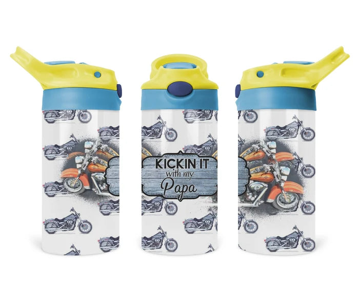 Kickin’ It With Papa | Kids Tumbler