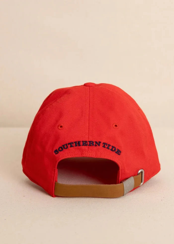 Kids Uh Oh Sharks Leather Strap Hat
