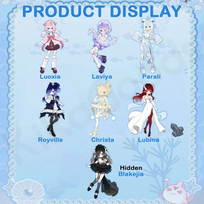 Kika Goods Minty Ocean - Gem Series 1/8 Action Figure 1Pc Blind Box