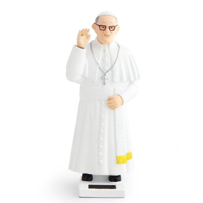 Kikkerland - Pope Francis Solar Energy Powered Waving Statue