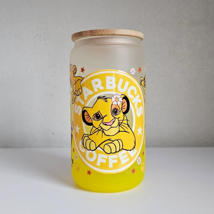 King of the Jungle | 16 oz Glass Tumbler