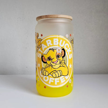 King of the Jungle | 16 oz Glass Tumbler