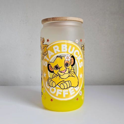 King of the Jungle | 16 oz Glass Tumbler