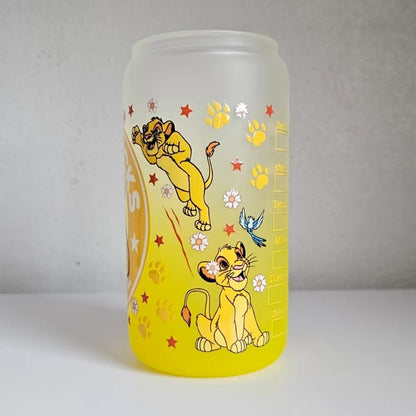 King of the Jungle | 16 oz Glass Tumbler