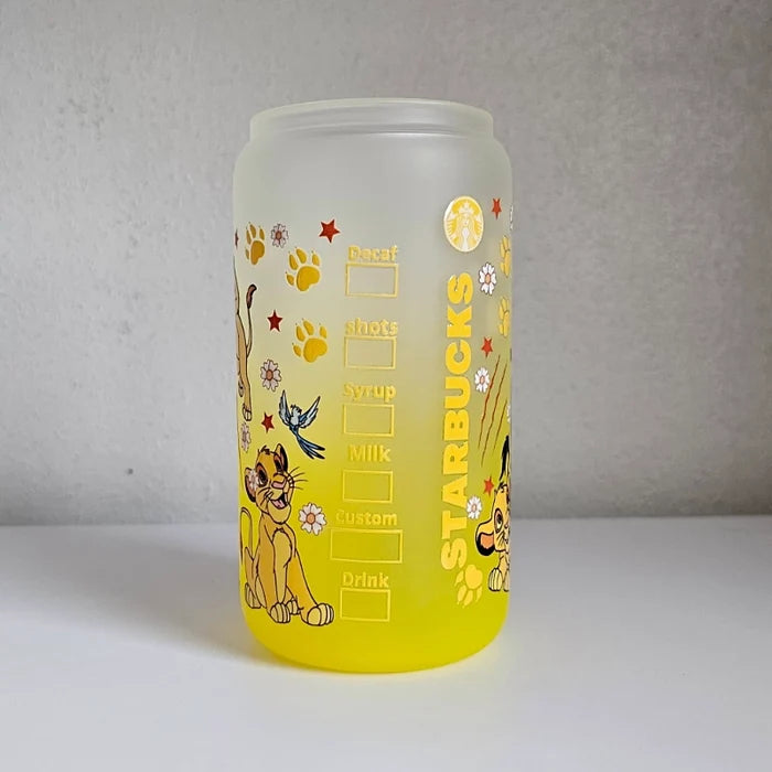 King of the Jungle | 16 oz Glass Tumbler