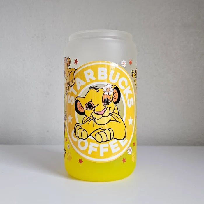 King of the Jungle | 16 oz Glass Tumbler
