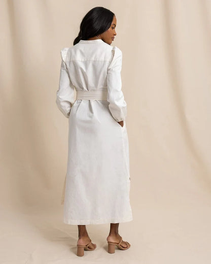 Klara Maxi Dress - Sand White by Southern Tide