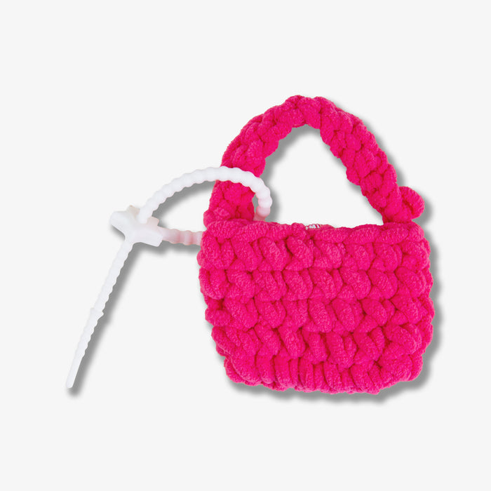 Knit Earbud / AirPods® Pouch - Pink