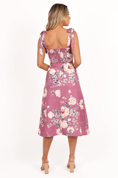 Petal and Pup USA DRESSES Laurel Dress - Dark Rose Floral