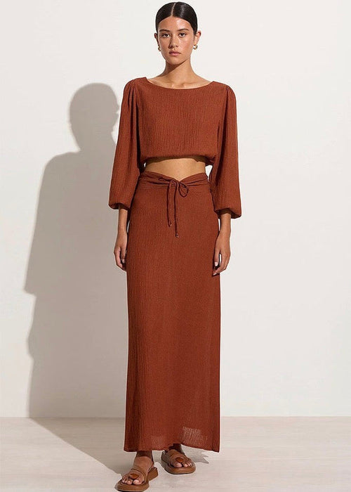 Leonardo Skirt (Cinnamon)