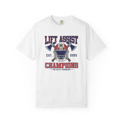 Lift Assist Champions T-Shirt (Graphic on Front)