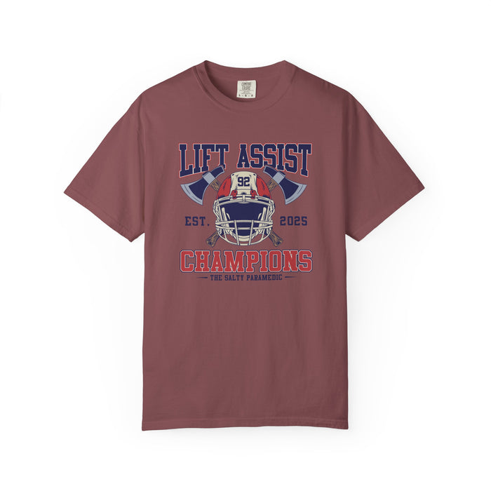 Lift Assist Champions T-Shirt (Graphic on Front)