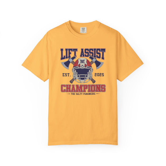 Lift Assist Champions T-Shirt (Graphic on Front)