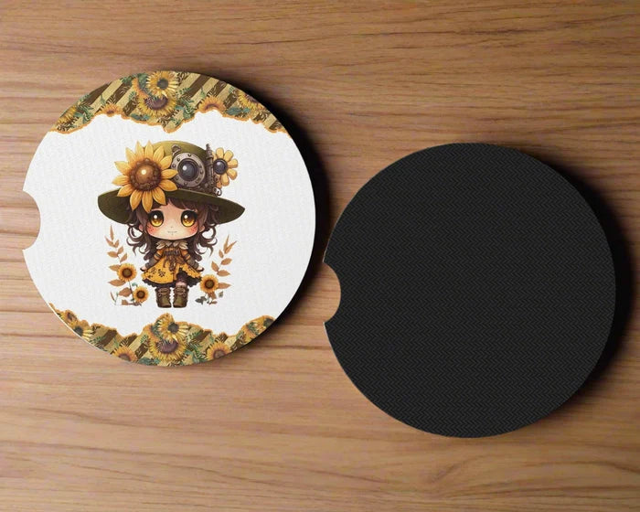 Little Miss Sunshine | Car Coaster Set