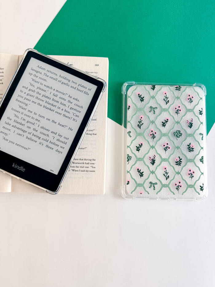 Lucky Coquette Kindle Case and/or Bookmark [Combined Listing] – Aesthetic E-Reader Cover