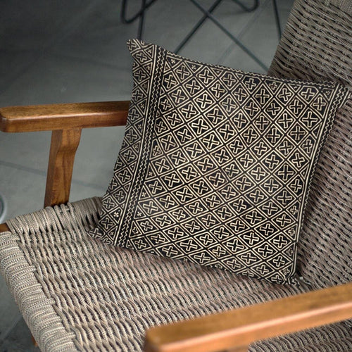Mali-Mudcloth Inspired African Tribal Pillow Kilim Kuba Batik Ethnic Boho Pillow Antique Vintage Textile