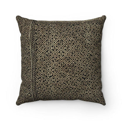 Mali-Mudcloth Inspired African Tribal Pillow Kilim Kuba Batik Ethnic Boho Pillow Antique Vintage Textile