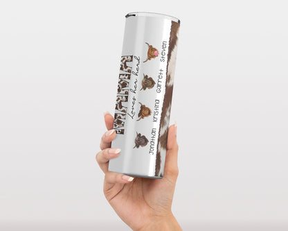 Mama Loves Her Herd | Personalized 20 oz Tumbler