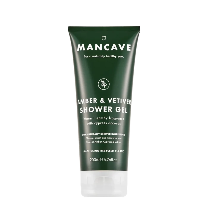 ManCave Amber & Vetiver Shower Gel 200ml