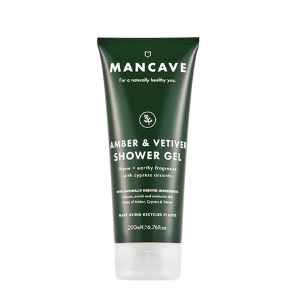 ManCave Amber & Vetiver Shower Gel 200ml