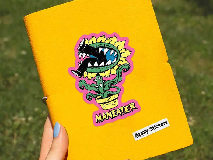 Maneater Vinyl Sticker
