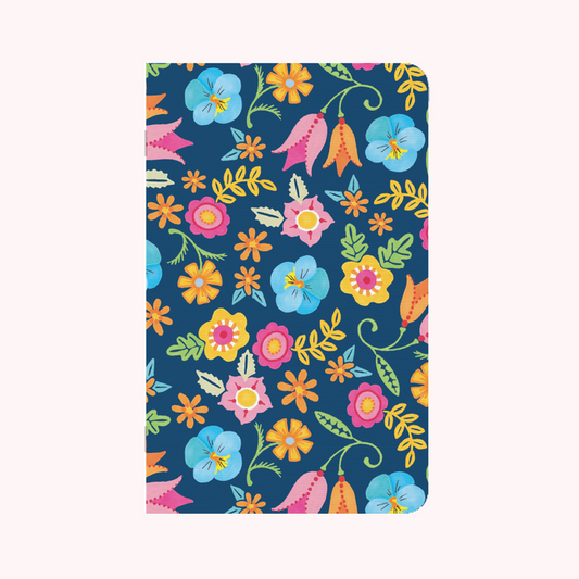 Mary Engelbreit Flower Toss Navy