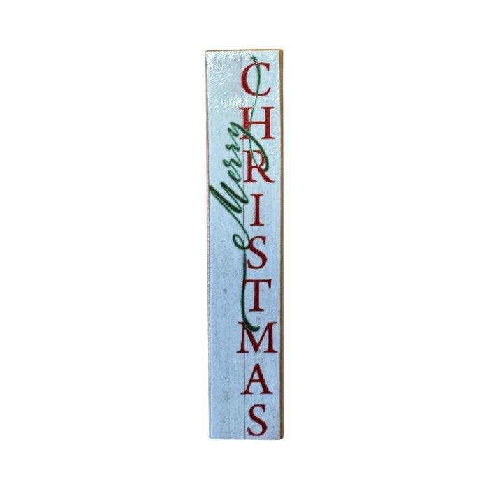 "Merry Christmas" Porch Leaner Sign