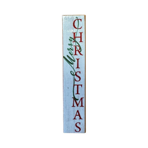 "Merry Christmas" Porch Leaner Sign