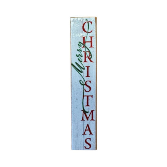 "Merry Christmas" Porch Leaner Sign