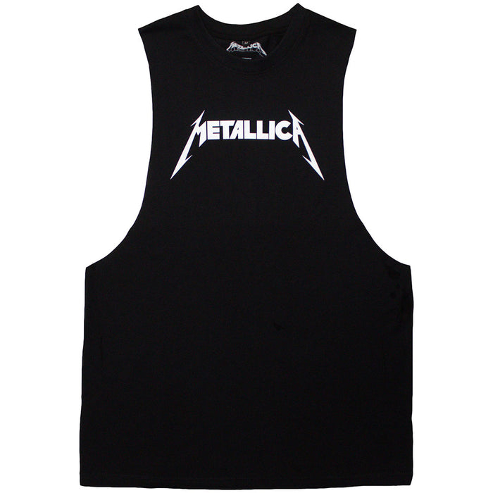 Metallica - Logo Black Unisex Tank Top