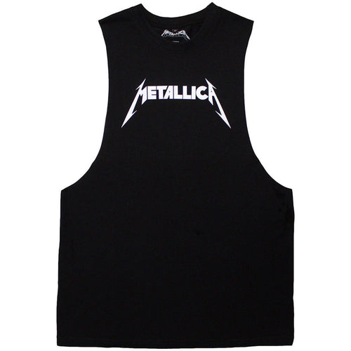 Metallica - Logo Black Unisex Tank Top