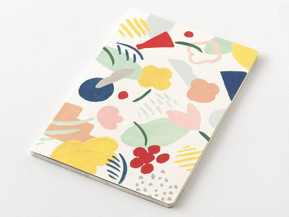 Midori Yuru Log Notebook B6 - Motif Textile